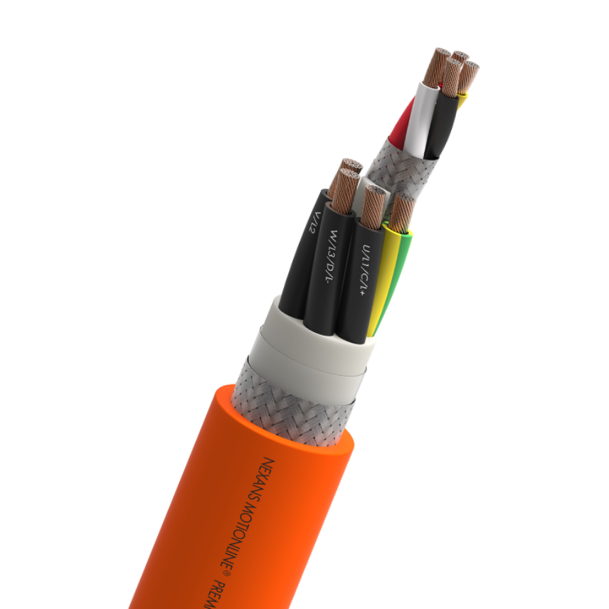 SERVO CABLE WITH INNER JACKET (4G6+(4x0,5)C)C