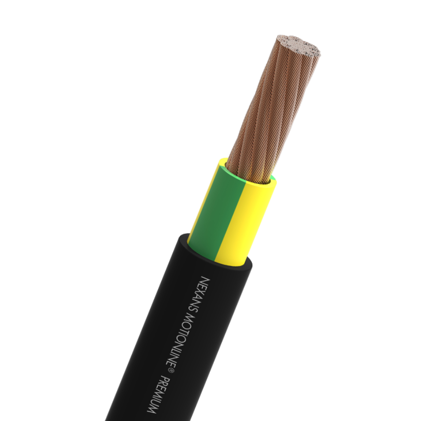 SINGLE CORE POWER CABLES - GREEN/YELLOW 1x16